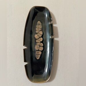 Bovano Enamel over Copper elongated Ashtray